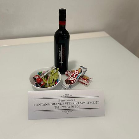Fontana Grande Apartament Viterbo Eksteriør billede