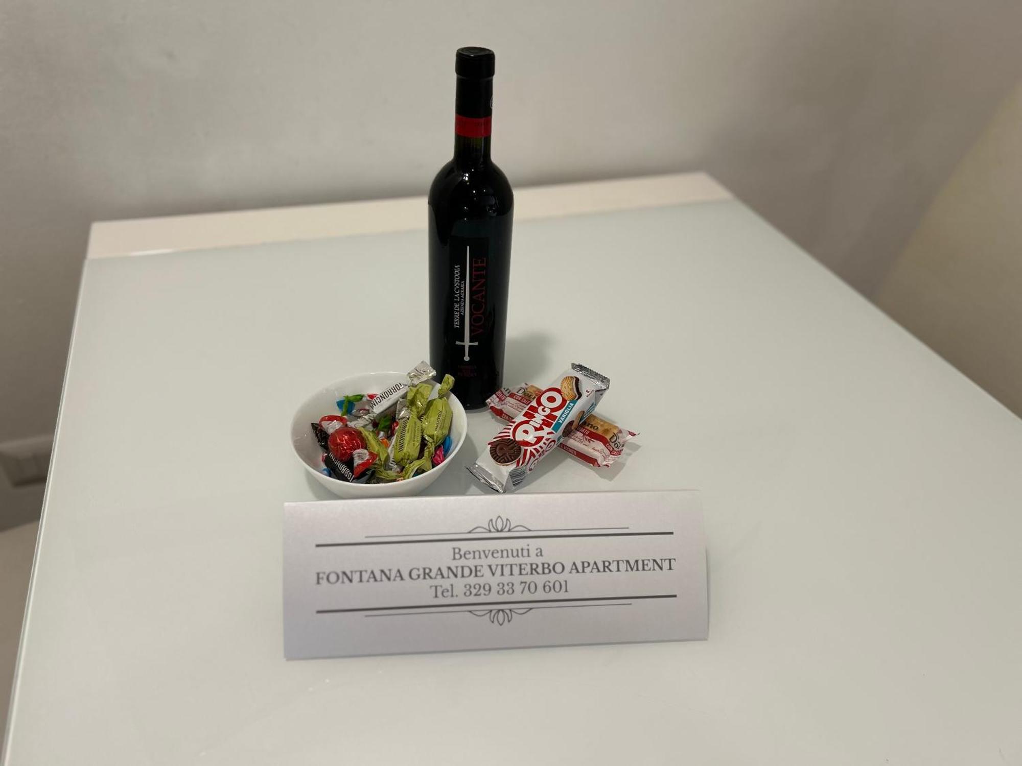 Fontana Grande Apartament Viterbo Eksteriør billede